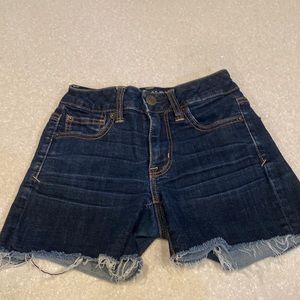 American Eagle Outfitters denim shorts, super stretch, size 0